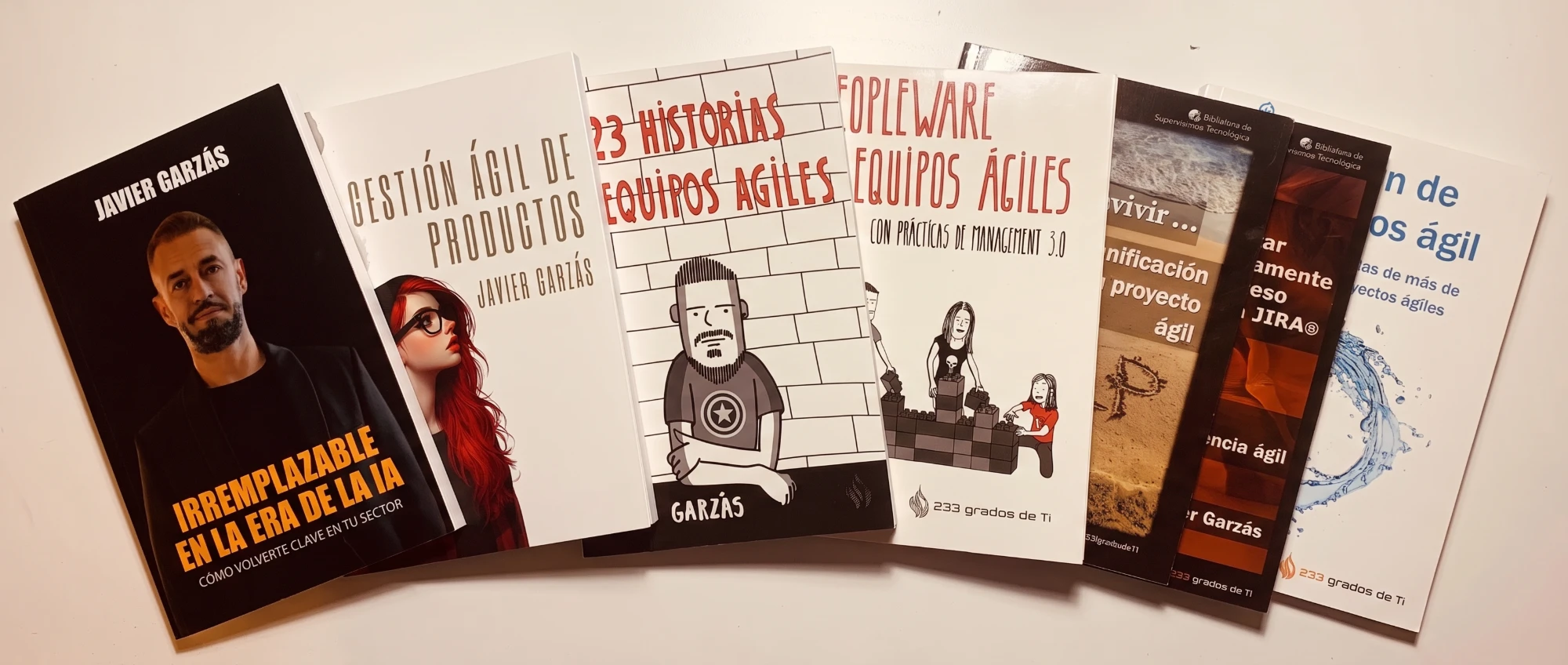 Los siete libros de Javier Garzás